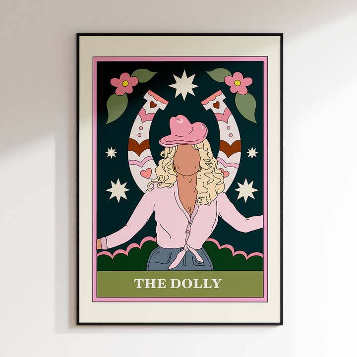 Twisted Rebel Designs - Wholesale Art Print - The Dolly Tarot Card Art Print4