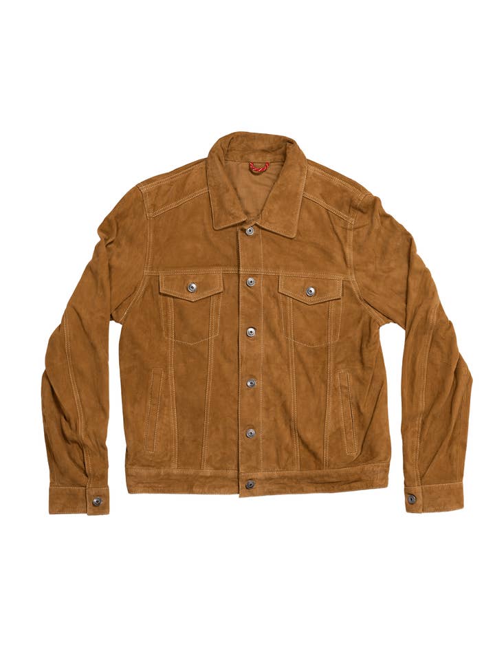 Iron & Resin - Vente Veste – homme - Veste en daim de chèvre Highwayman