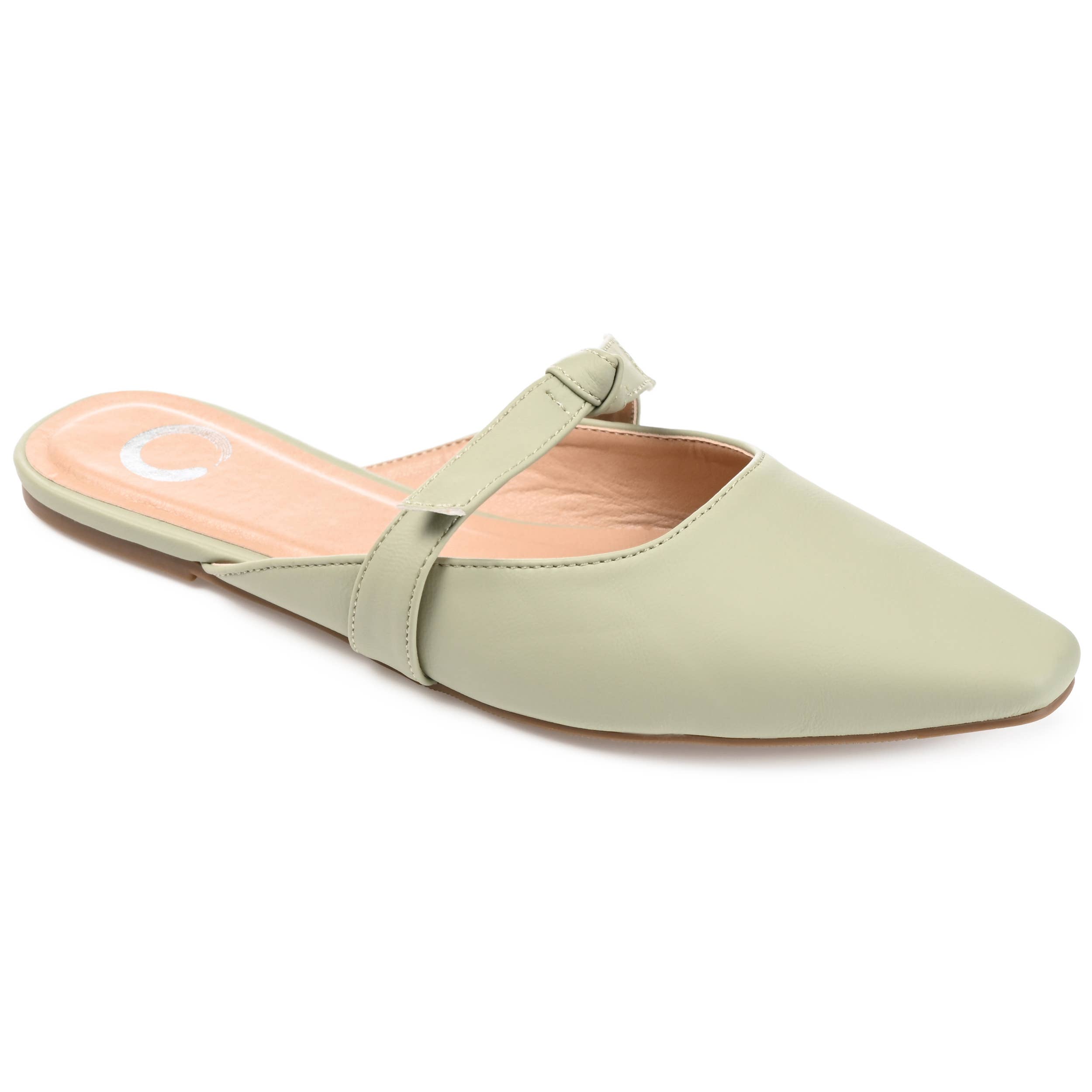 Journee - Wholesale Flats - Women's - Missie Muled Flats In Faux Leather0