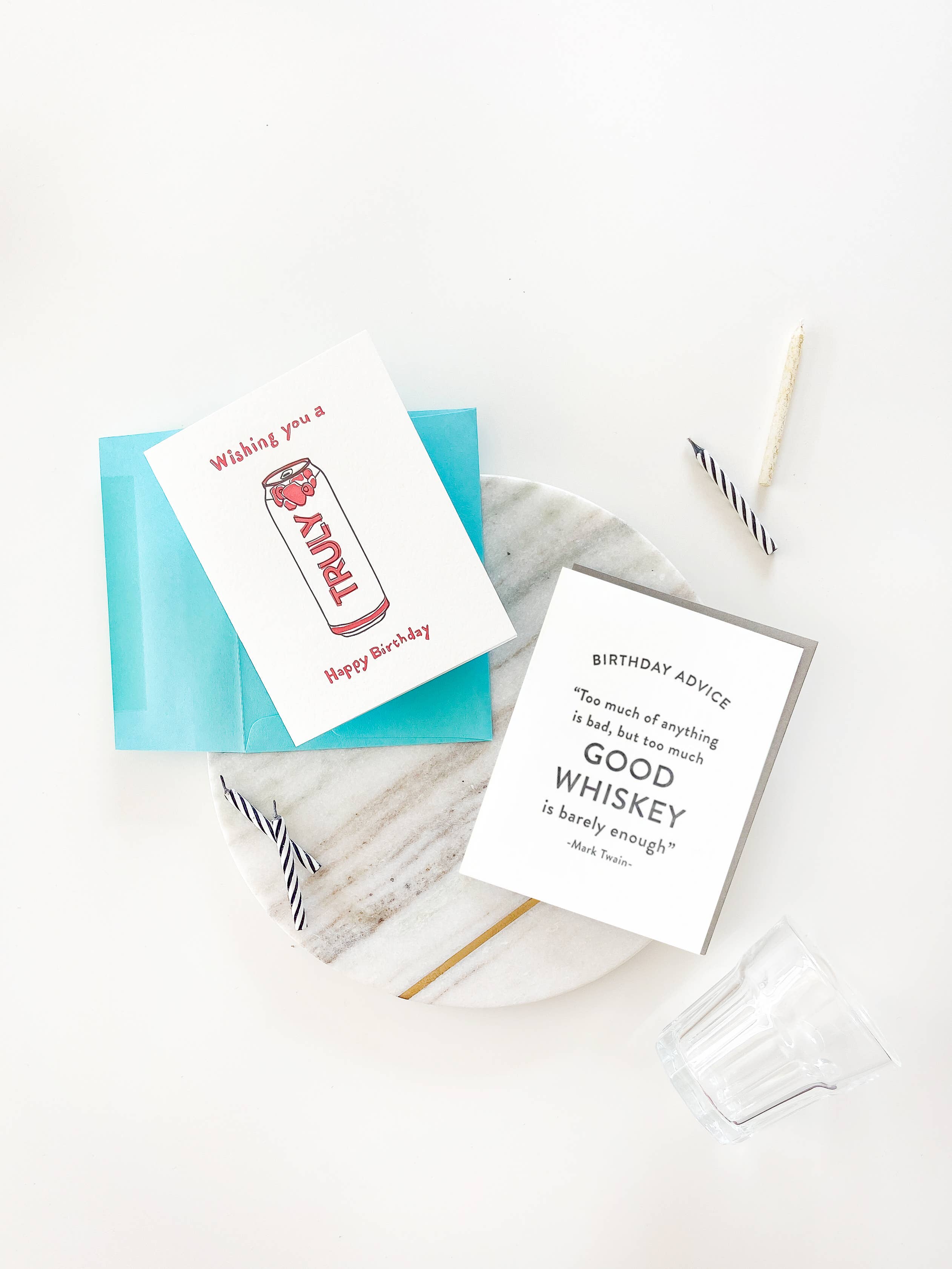 Steel Petal Press - Wholesale Birthday Card - Birthday Whiskey - Letterpress Birthday Greeting Card1
