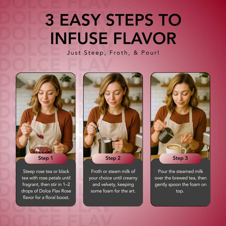 Dolce Flav - Wholesale Vanilla/fruit extract - Rose Petal Extract2