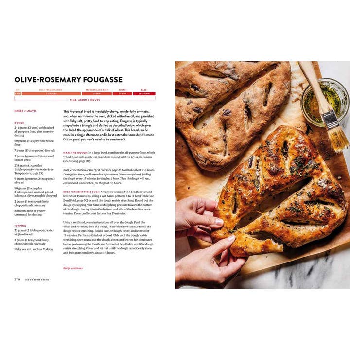 Simon & Schuster - Wholesale Baking & Dessert Book - King Arthur Baking Company Big Book of Bread by King Arthur Baking Company2
