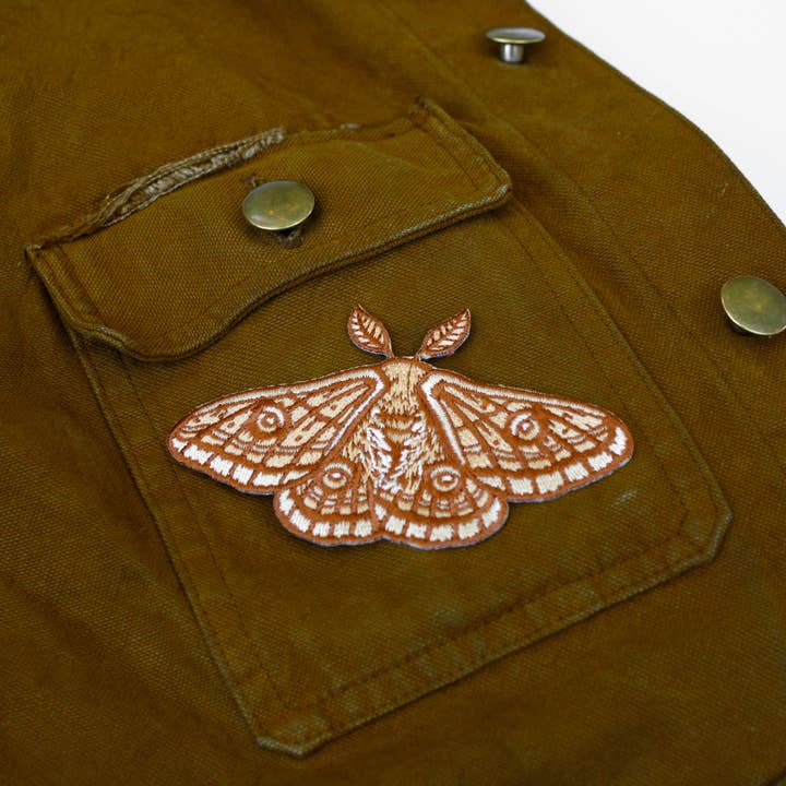 Mustard Beetle – wholesale Patch – Iron on Patch: Emperor Moth4