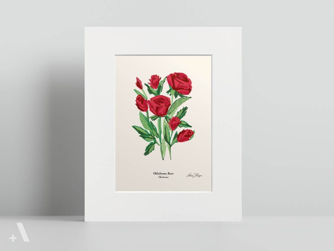 Addvent - Wholesale Art Print - US State Flowers / Small Art Prints35