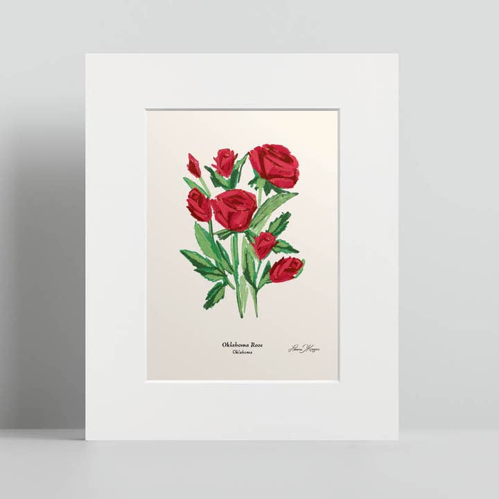 Addvent - Wholesale Art Print - US State Flowers / Small Art Prints35