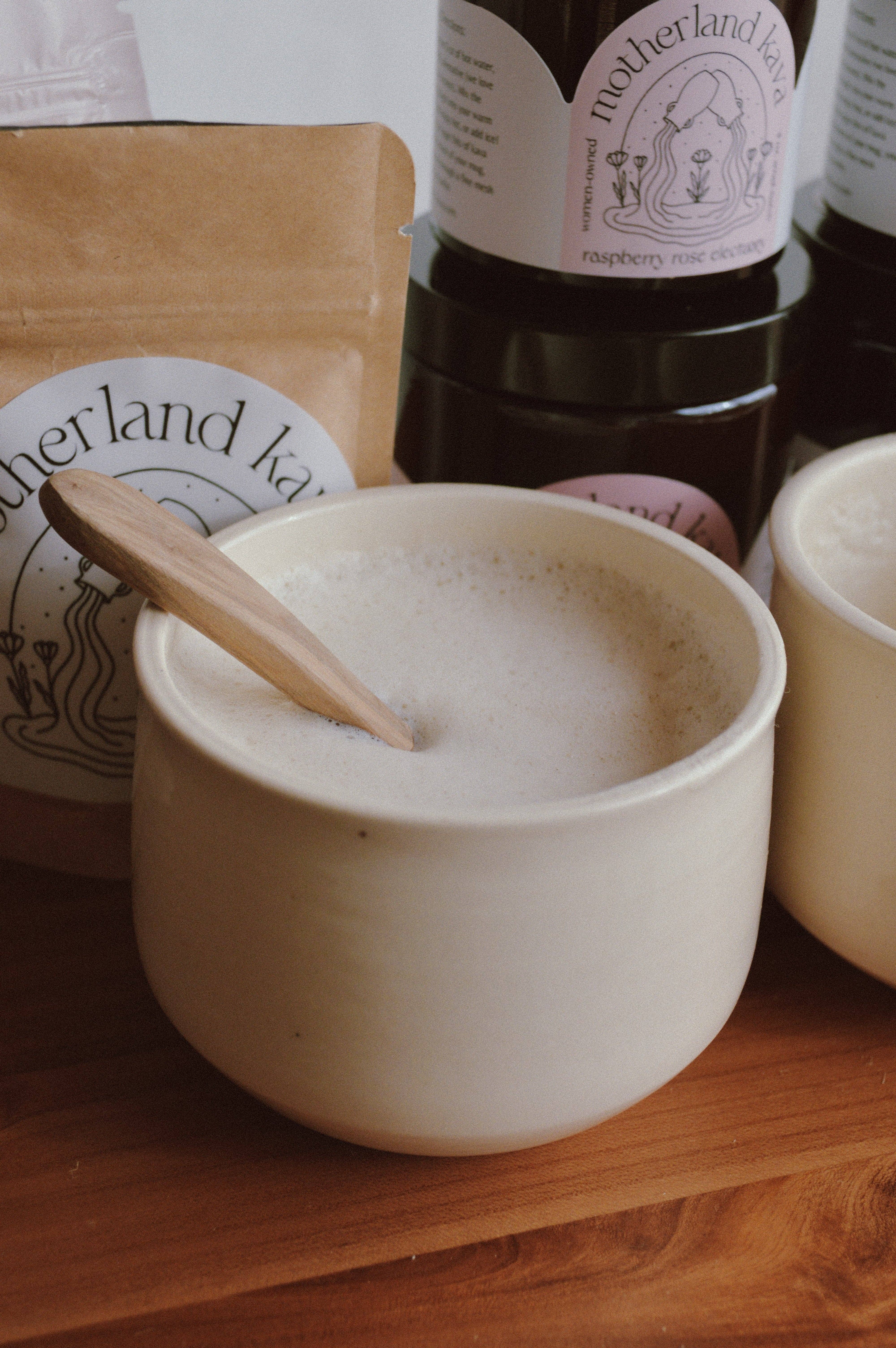 Motherland Kava - Wholesale Powdered Health Drink - White Chocolate Mint2