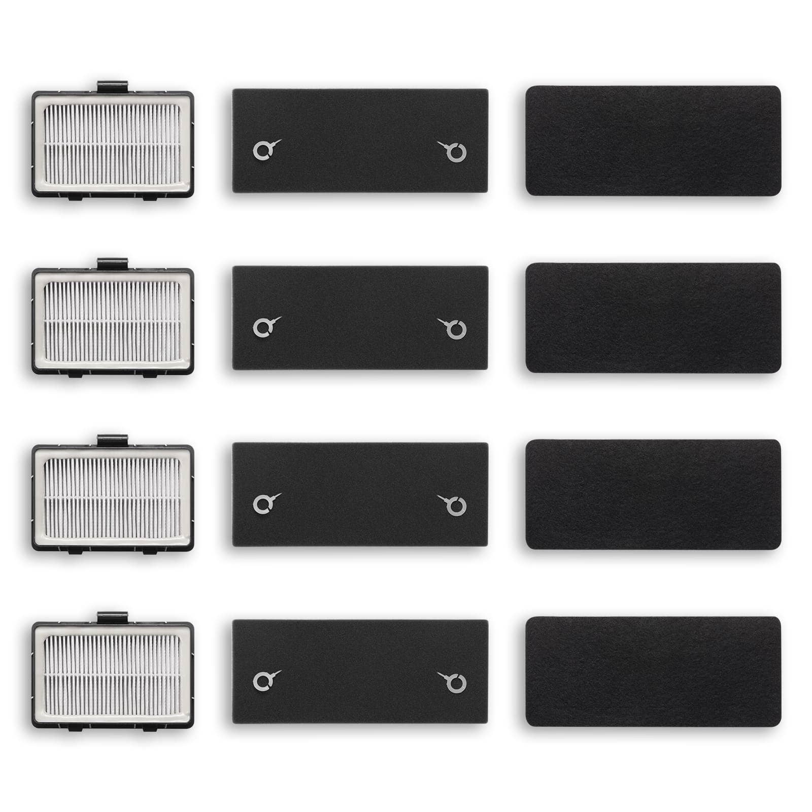 Airthereal - Wholesale Stofzuiger - T1 Vacuüm automatisch vervangingsfilter voor stofpan, 4 stuks0