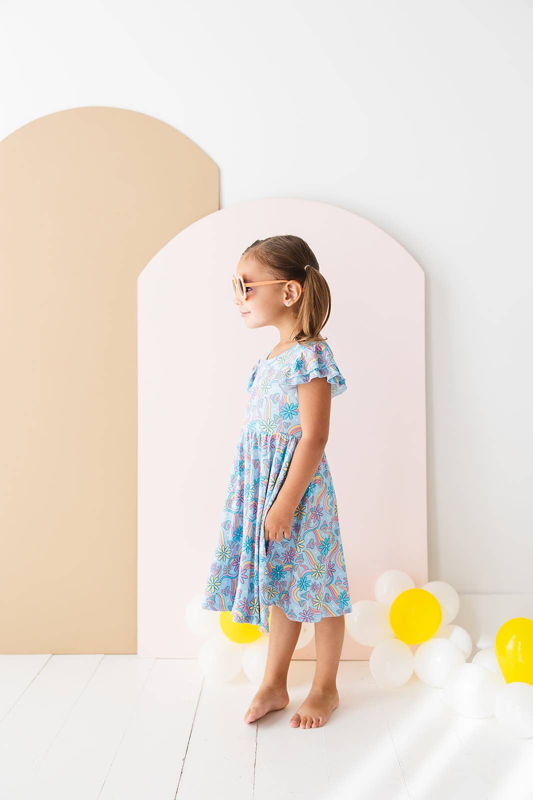 Charlie Lou Baby - Wholesale Dress - Kids - Twirl Dress | Groovy Fall After All11