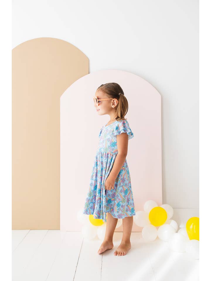 Charlie Lou Baby - Wholesale Dress - Kids - Twirl Dress | Groovy Fall After All11