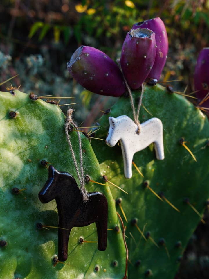 Pony Ceramic Ornament for wholesale by Castor Ceramics
