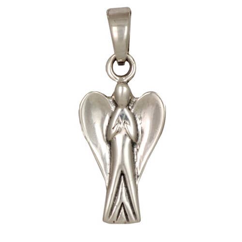 Pendentif ange en argent 925 avec revêtement pour la vente par Janusch