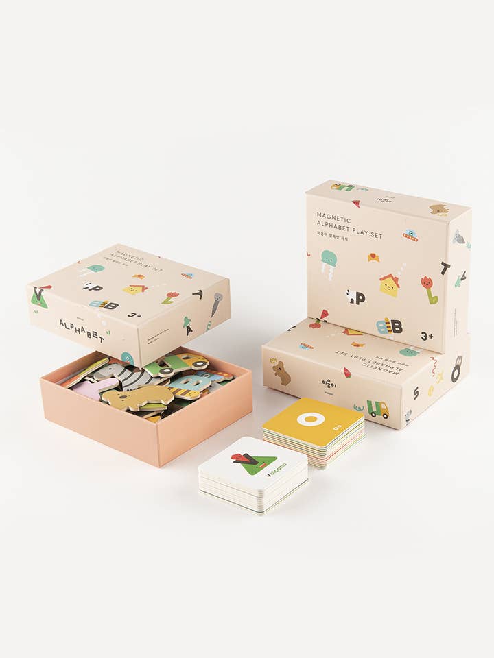 Oioiooi - Magnetic Alphabet Play Set for wholesale by Living Refinery