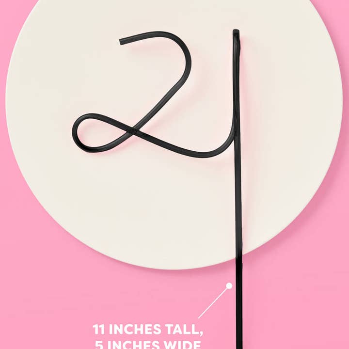 xo, Fetti - Wholesale Drinking Straw - 21st Birthday Party XL Black Straw, Bday Supplies1