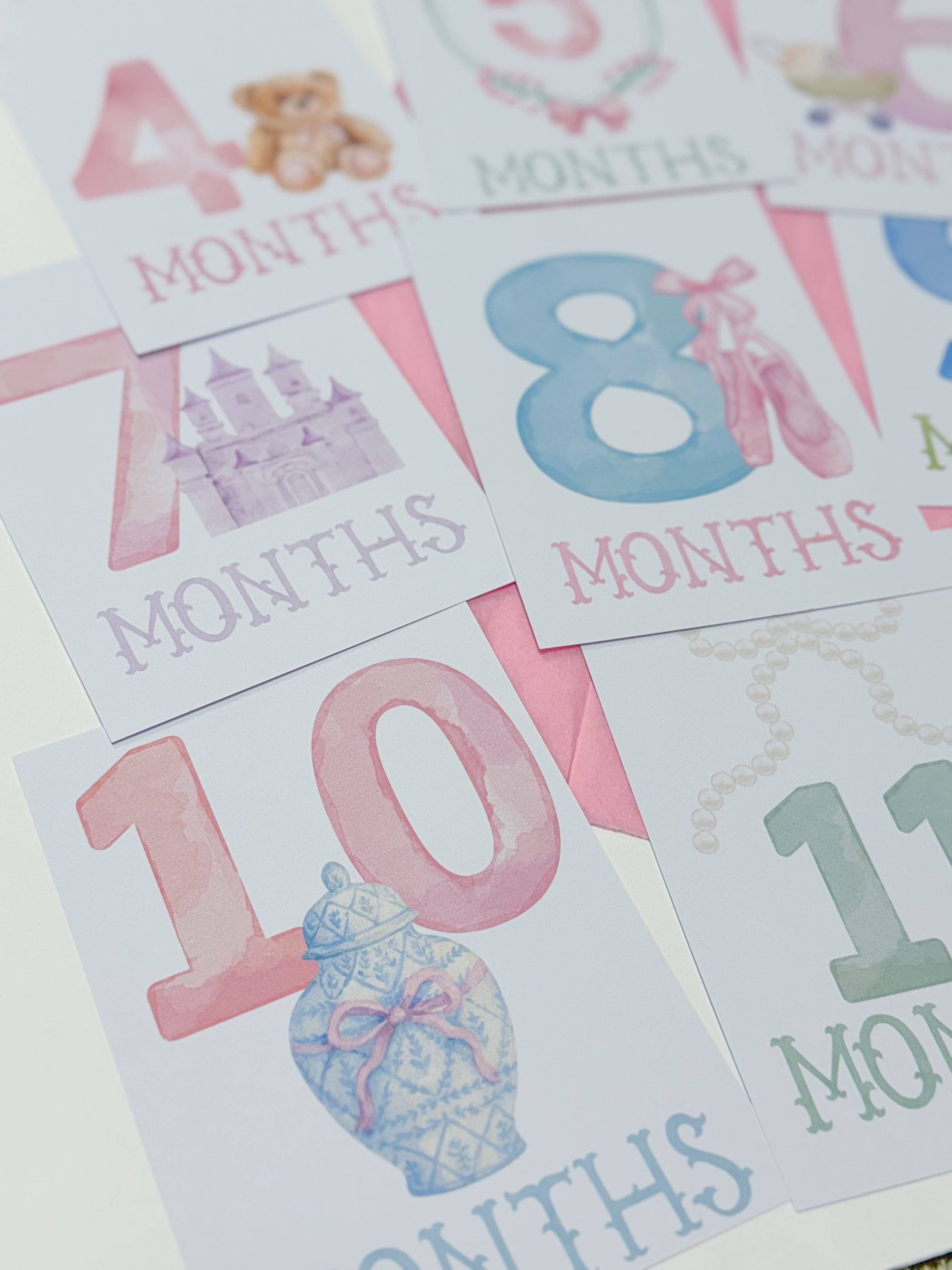 Just For Fun Threads – wholesale Milstolpeskonst/-minnen - Barn och baby – Små tidlösa milstolpekort2