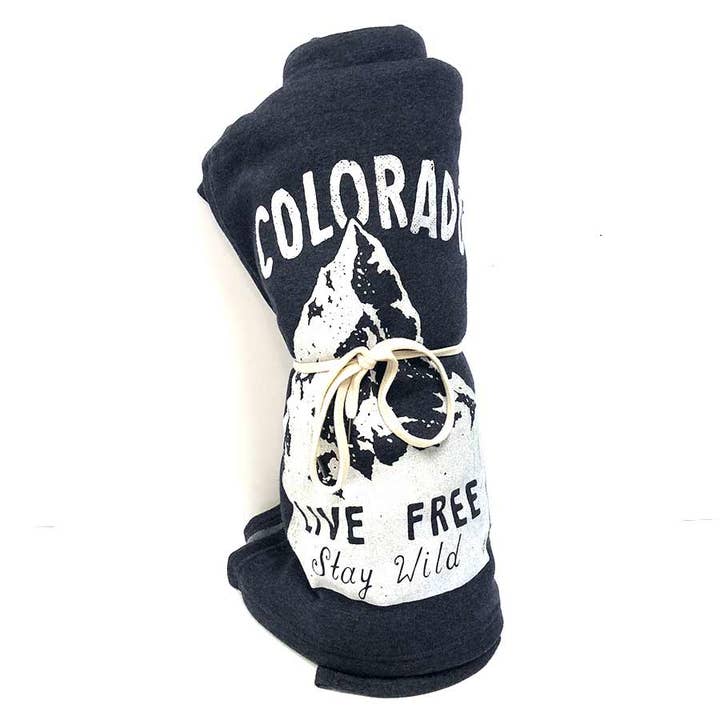 Coperta Colorado Vivi Libero Resta Selvaggio per la vendita all'ingrosso da parte di Akinz