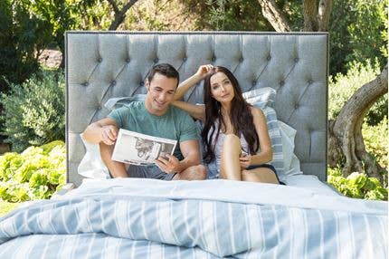 Thread Experiment - Wholesale Bedding Set - Bold Linen Stripe Duvet Cover Set7