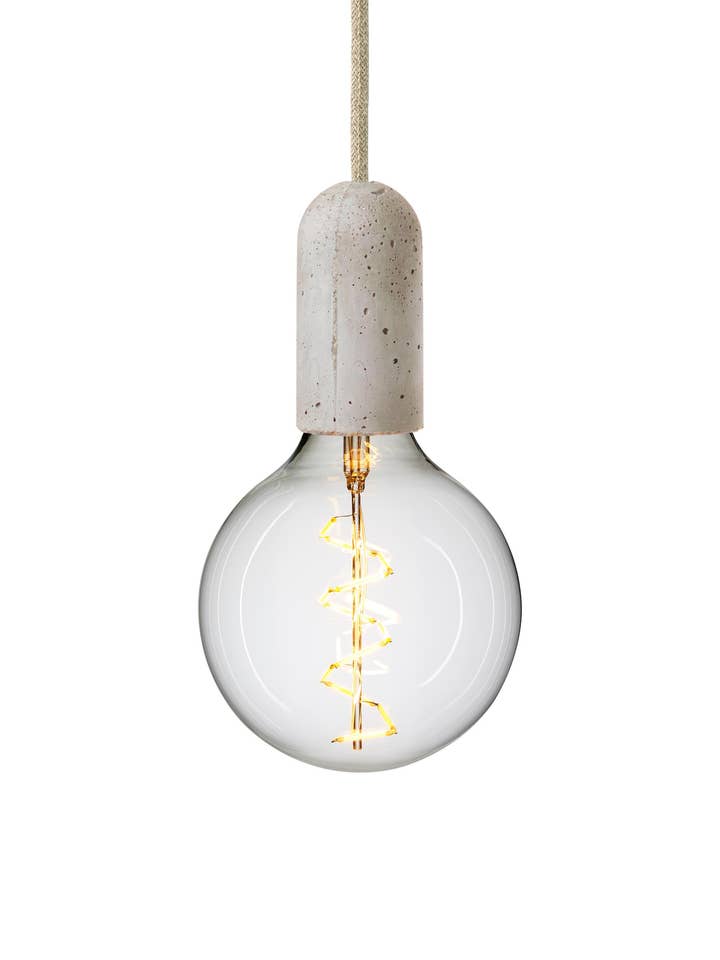 Base concrete pendant for wholesale by NUD Collection