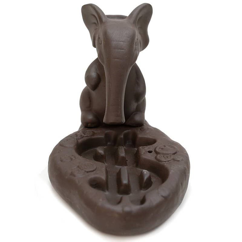 Ethike.eu - Wholesale Incense Holder - Ebb and Flow Conical Fountain - Fortune Elephant1