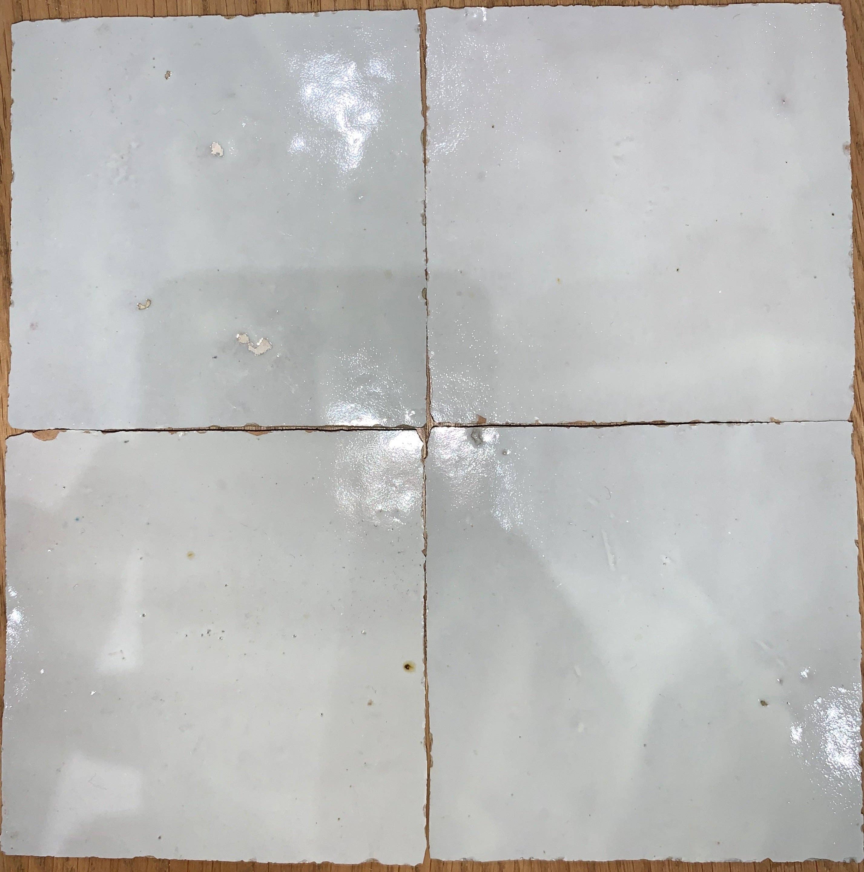 Bohome Living - Vente Carrelages muraux - Zellige véritable du Maroc - Blanc4