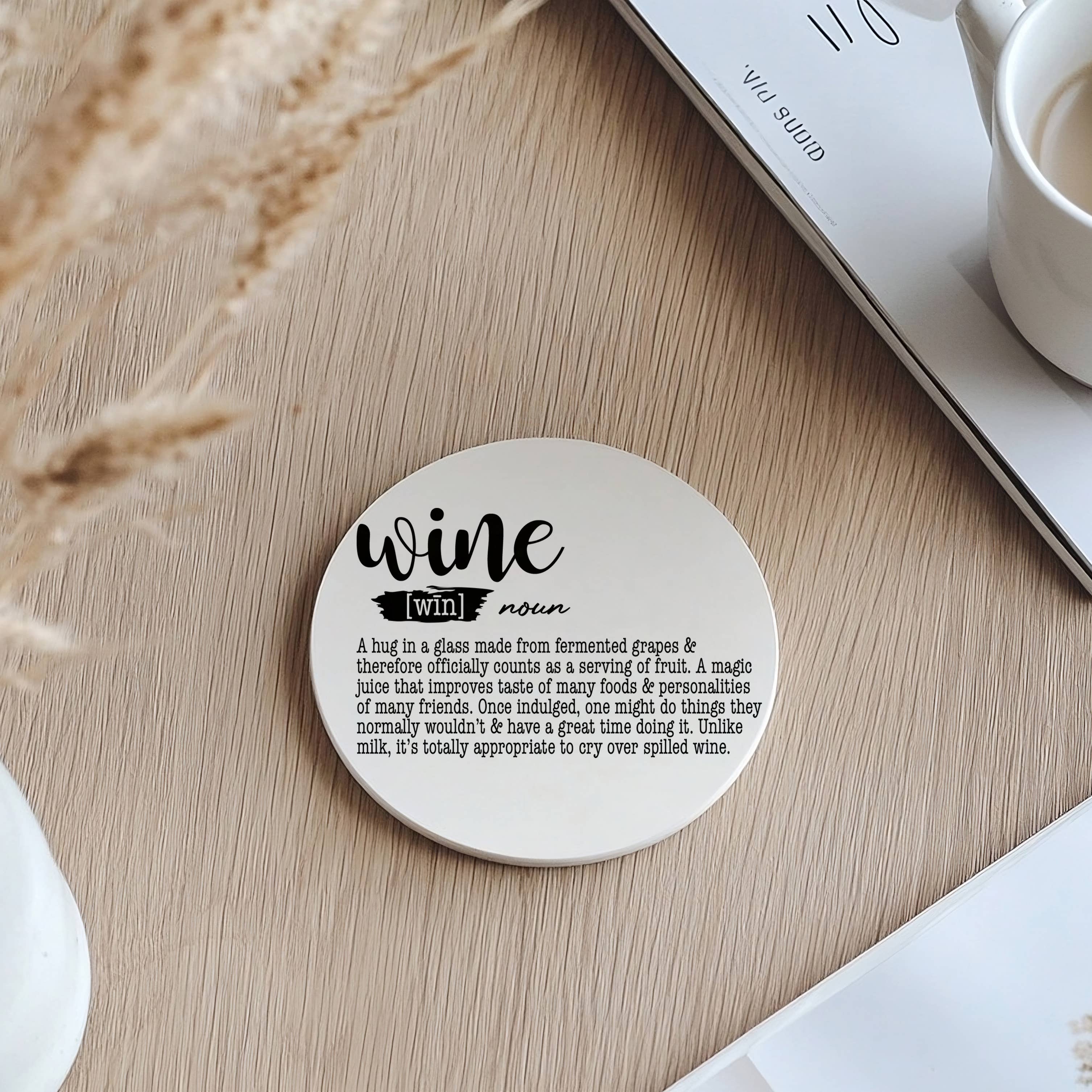 Gia Roma – Großhandel Untersetzer – Lustige Achterbahn-Geschenksets, Definitionen aus dem Humor-Getränkewörterbuch23