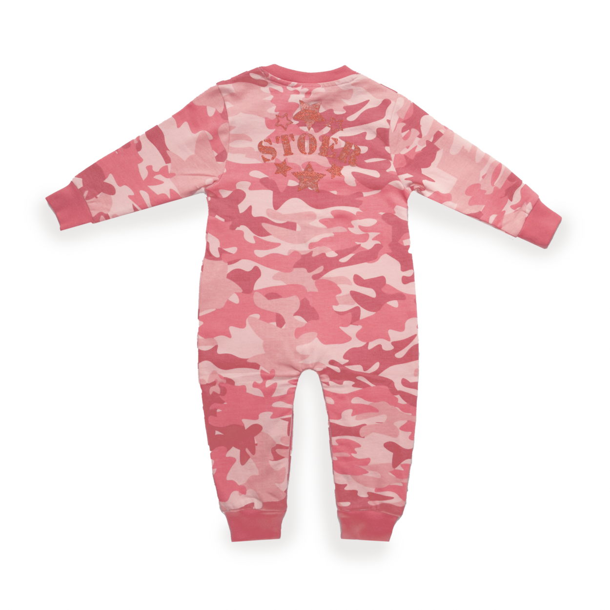 Tough Camo Pink F&D Onesie Kids | Pink for wholesale on Faire1