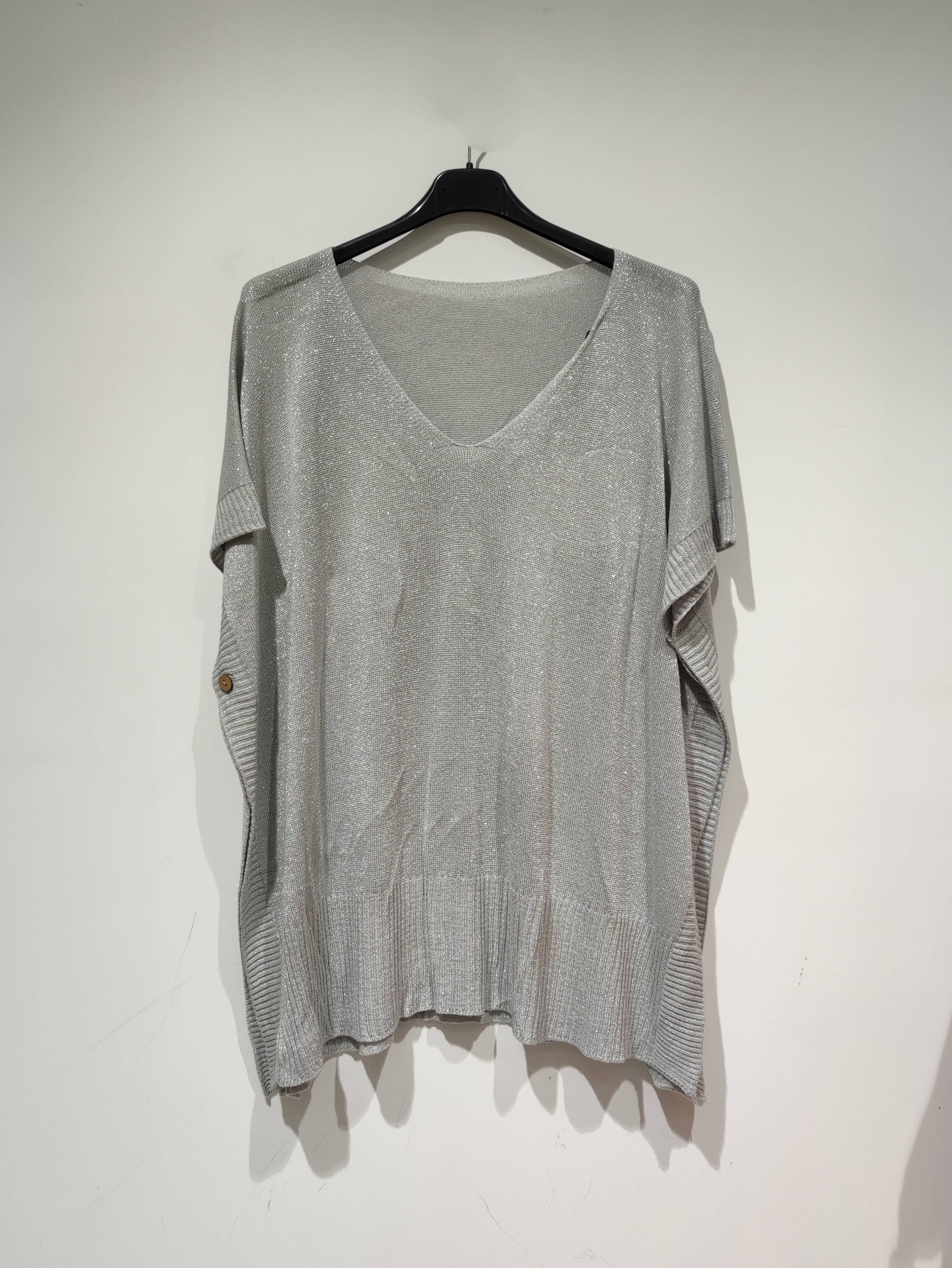 Pomelo paris – wholesale Knit top – Women's – MILA GT shiny tank top - PE254