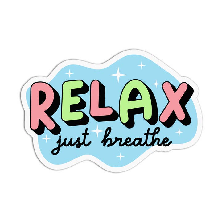 Yoga Relax Só Respira Vinil Autocolante Texturado por atacado de Girls Printing House