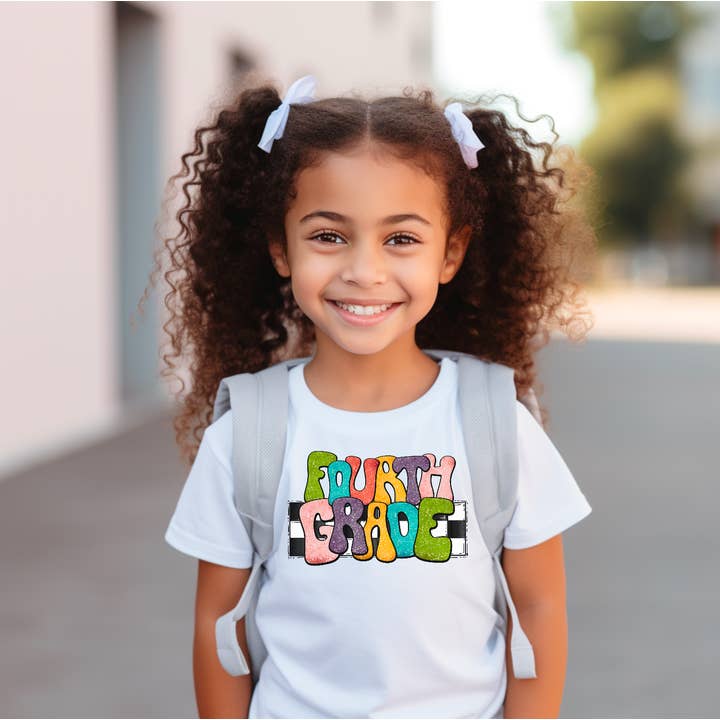 Simple Tymes - Wholesale Sublimation Transfer - Retro Rainbow Grades DTF Print5