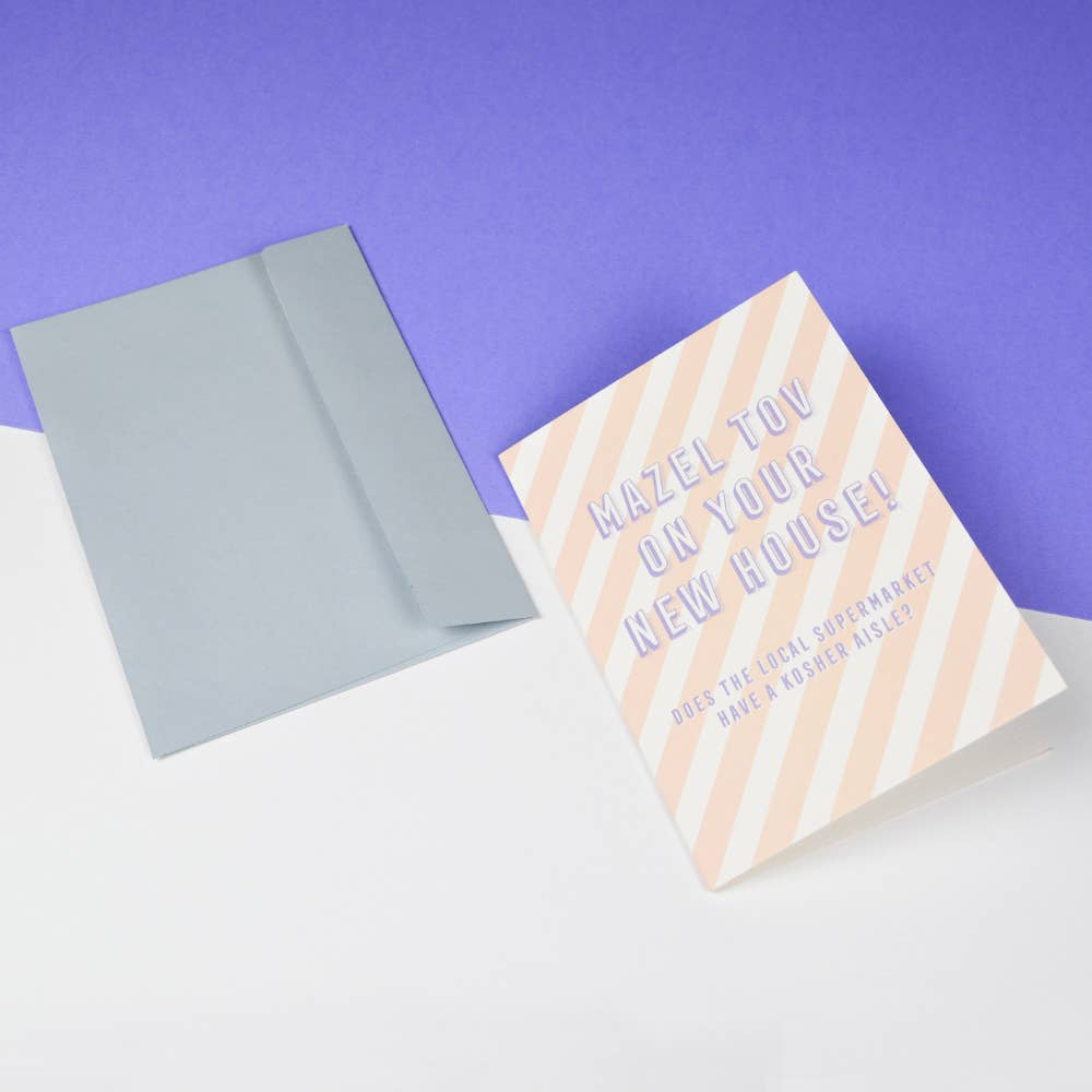 REMOVED BRAND – wholesale Congratulations card – Funny, Jewish new house card1