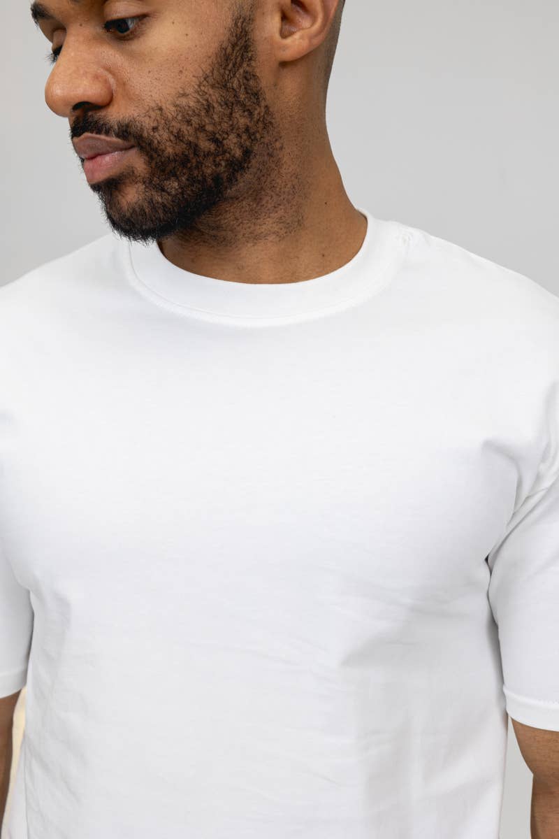 Zayne Paris - Wholesale T-Shirt - Men's - plain oversized round neck t-shirt tx920-7