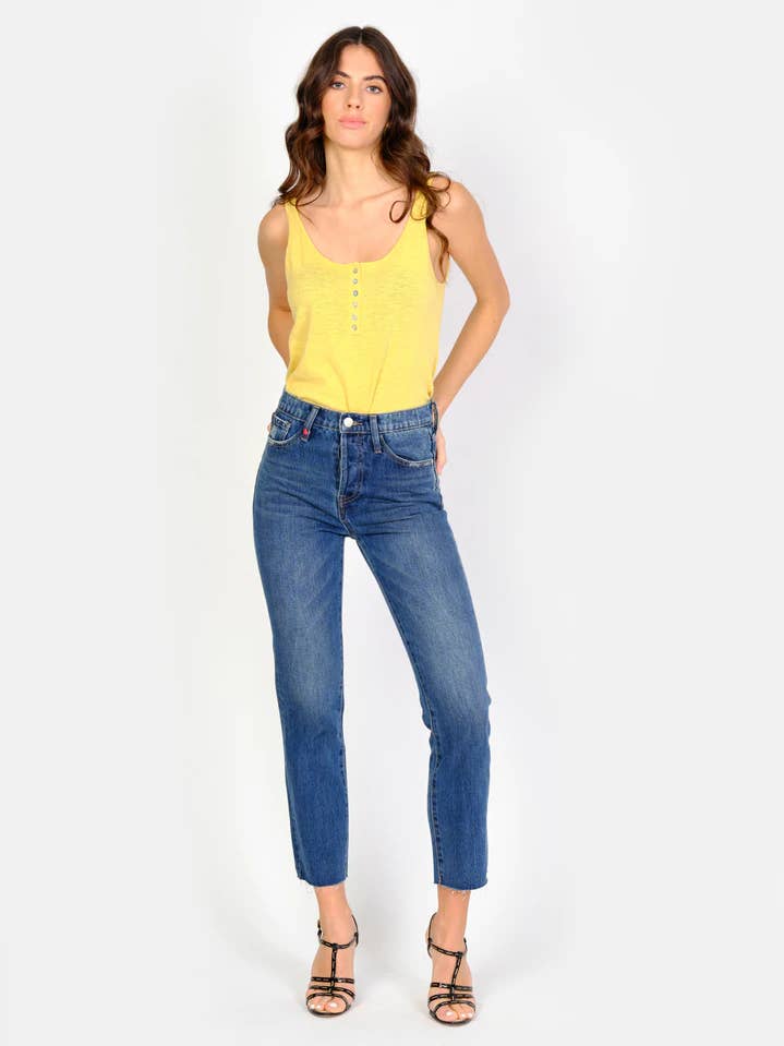 Jeans mom donna PATRICIA per la vendita all'ingrosso da parte di F.a.m.