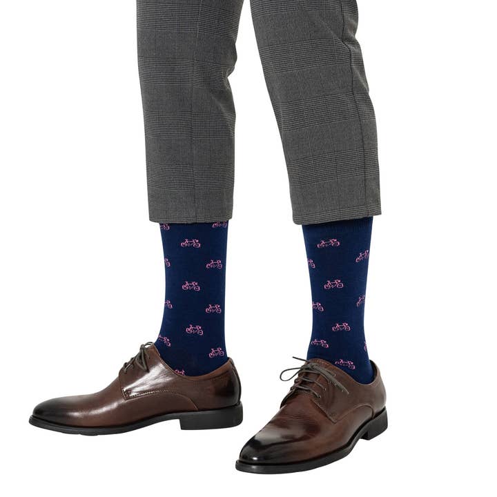 AusCufflinks - Wholesale Socks – Men's - Pink Bike Socks6