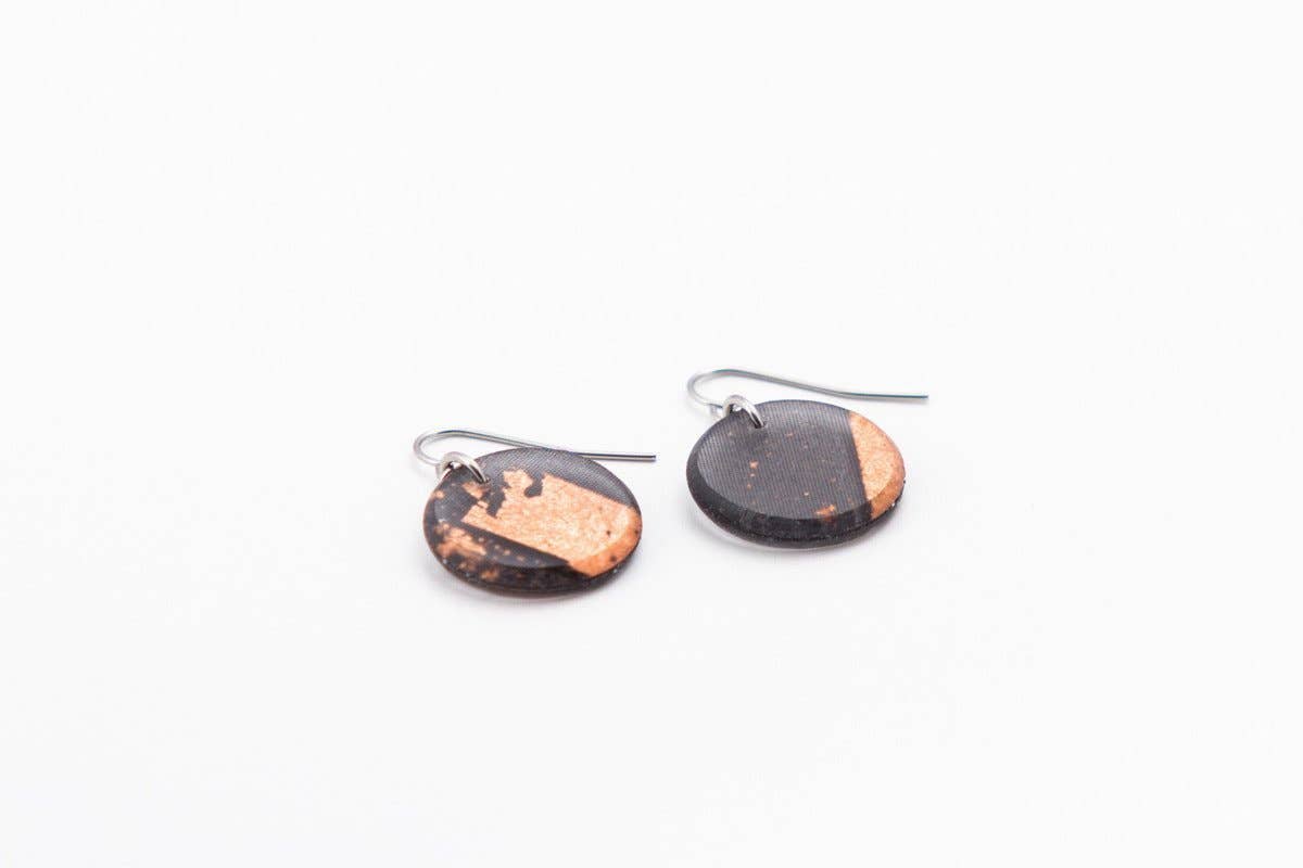dconstruct - Vente Boucles d'oreilles pendantes - Boucles d'oreilles Ecoresin - Cercle34