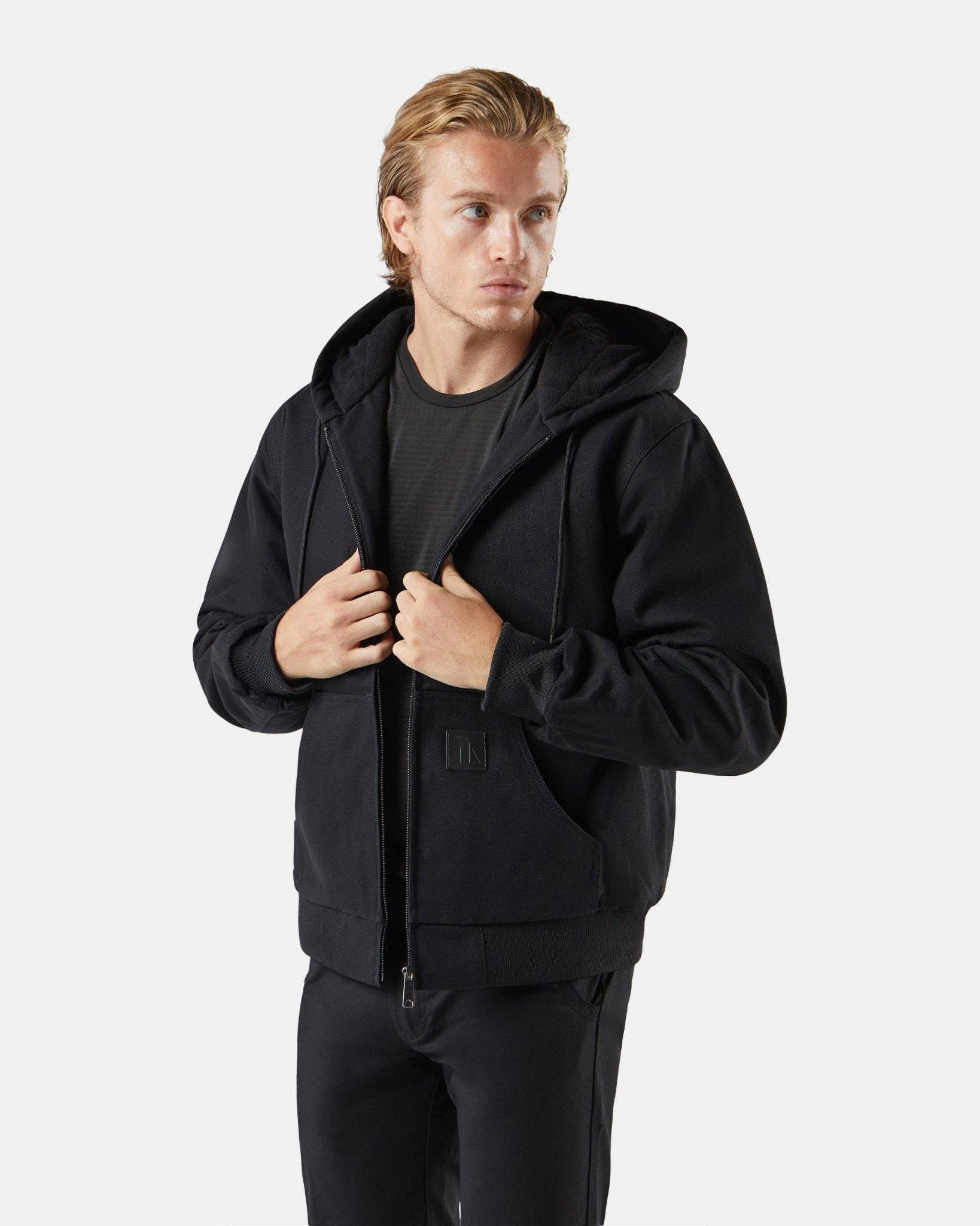 BAD WORKWEAR - Wholesale Jacket - Men's - BAD MICHIGAN™ HEAVY-DUTY COTTON CANVAS HOODED JACKET11