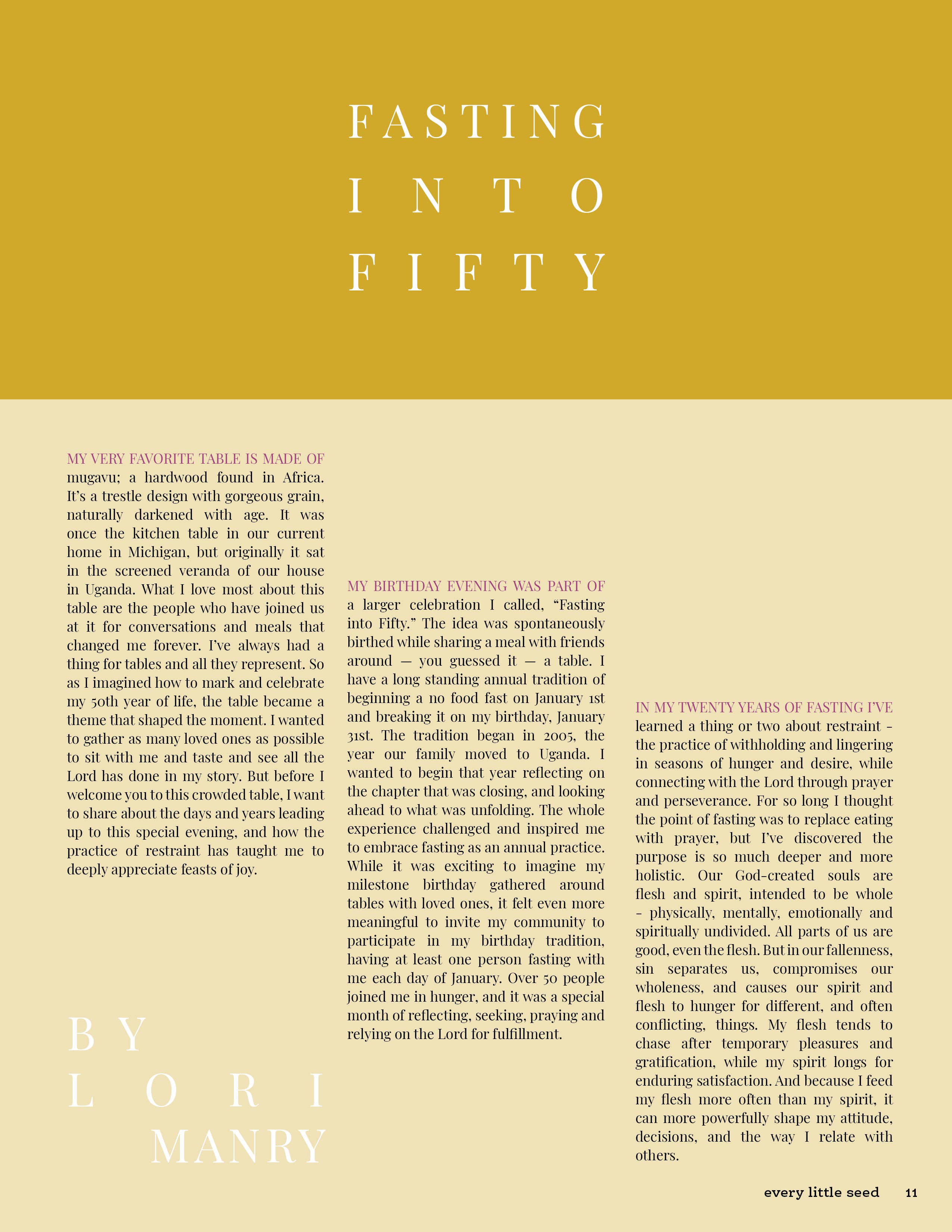 Every Little Seed - Wholesale Magazine - Linger Magazine6