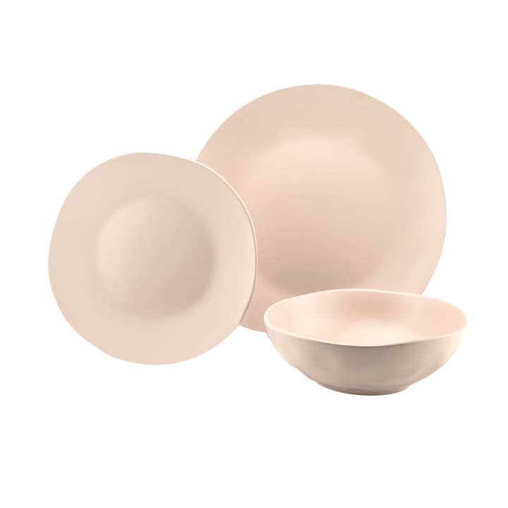 Godinger - Wholesale Dinnerware Set - Stoneware 12 Piece Dinnerware Set - Service for Four