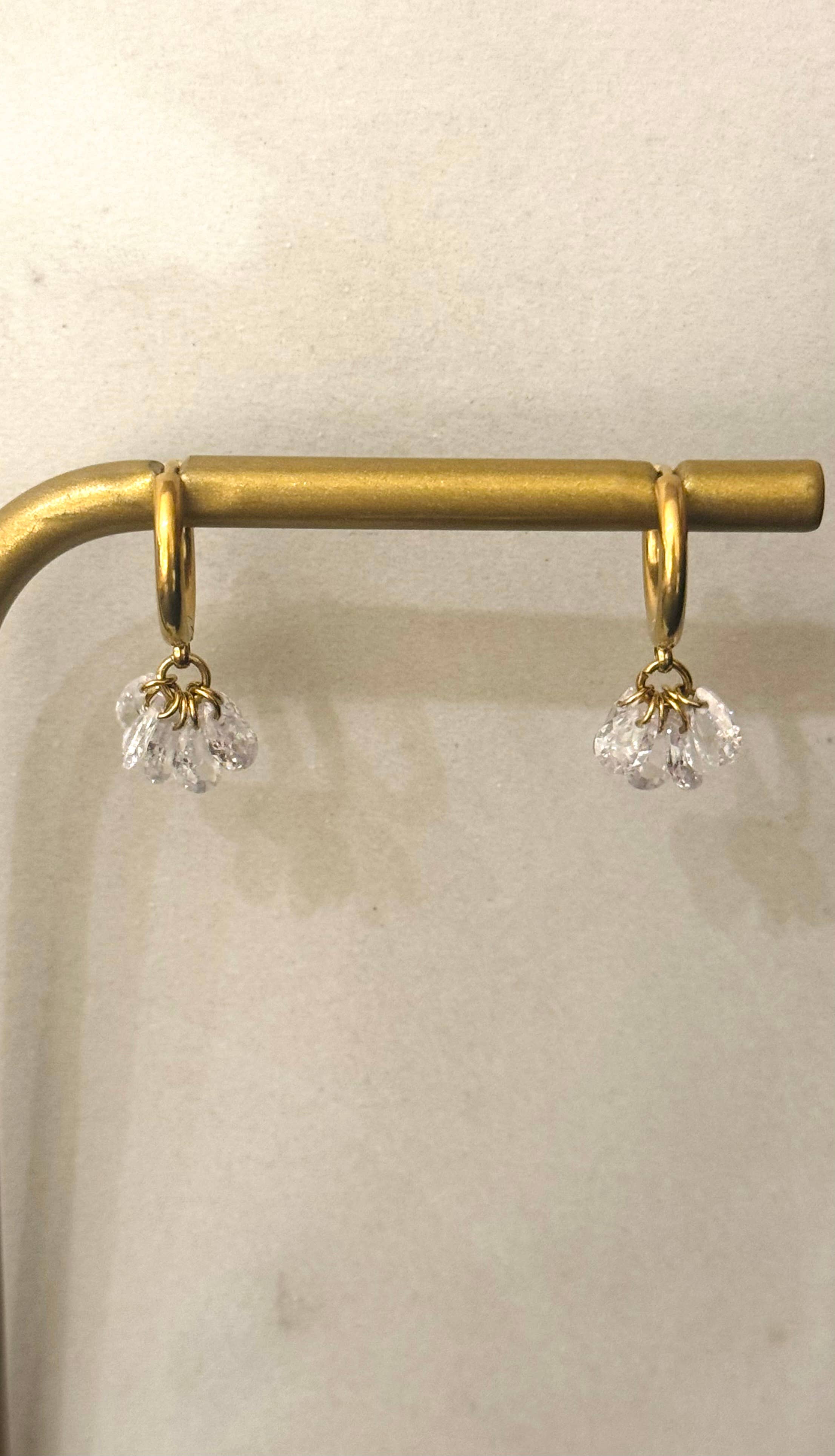 Cassette Barcelona - Wholesale Hoop Earrings - Cluster Hoop Earrings1