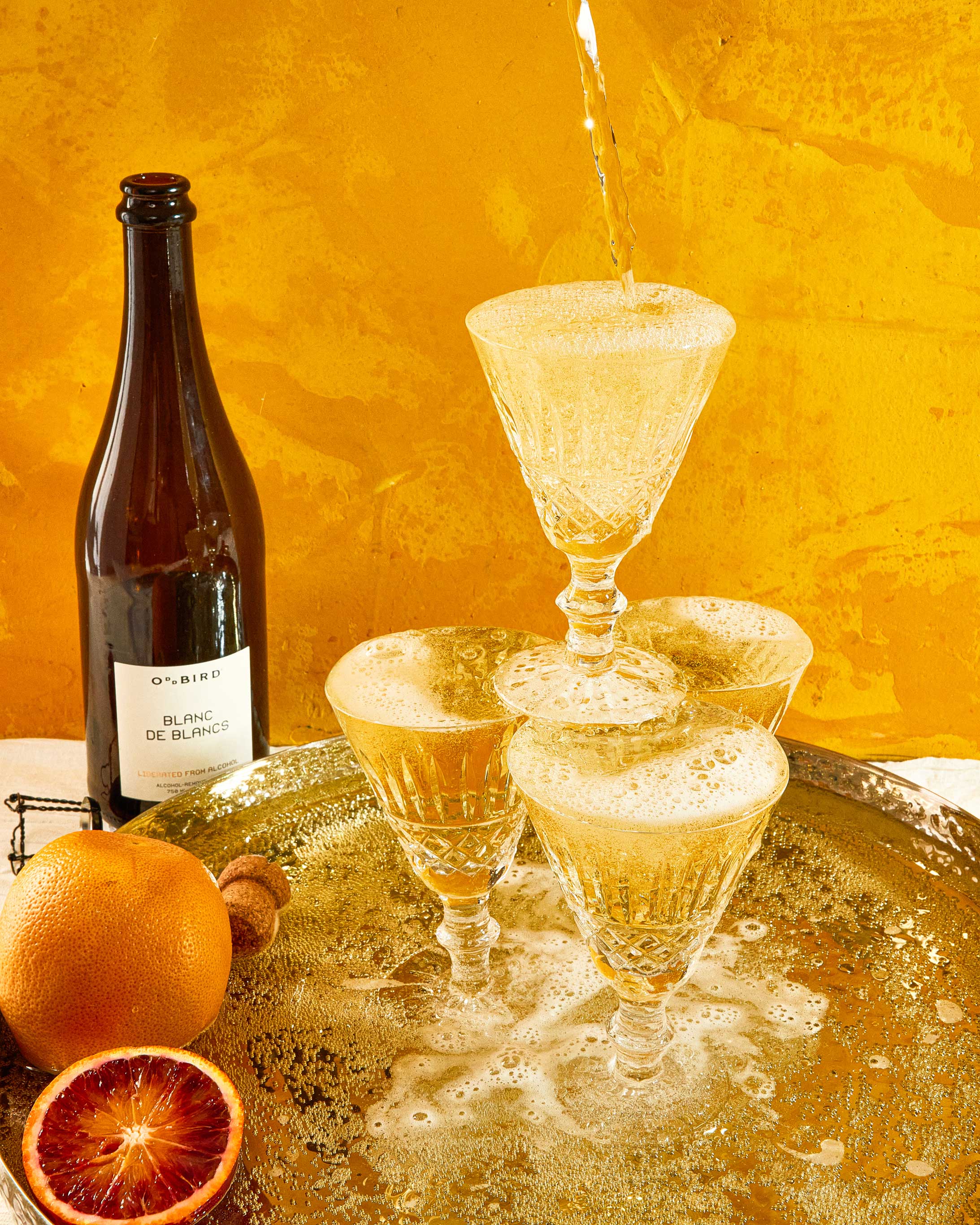 The Zero Proof - Wholesale Non-Alcoholic Spirits/Wine/Beer - Oddbird Blanc de Blancs Sparkling Non-Alcoholic White Wine1