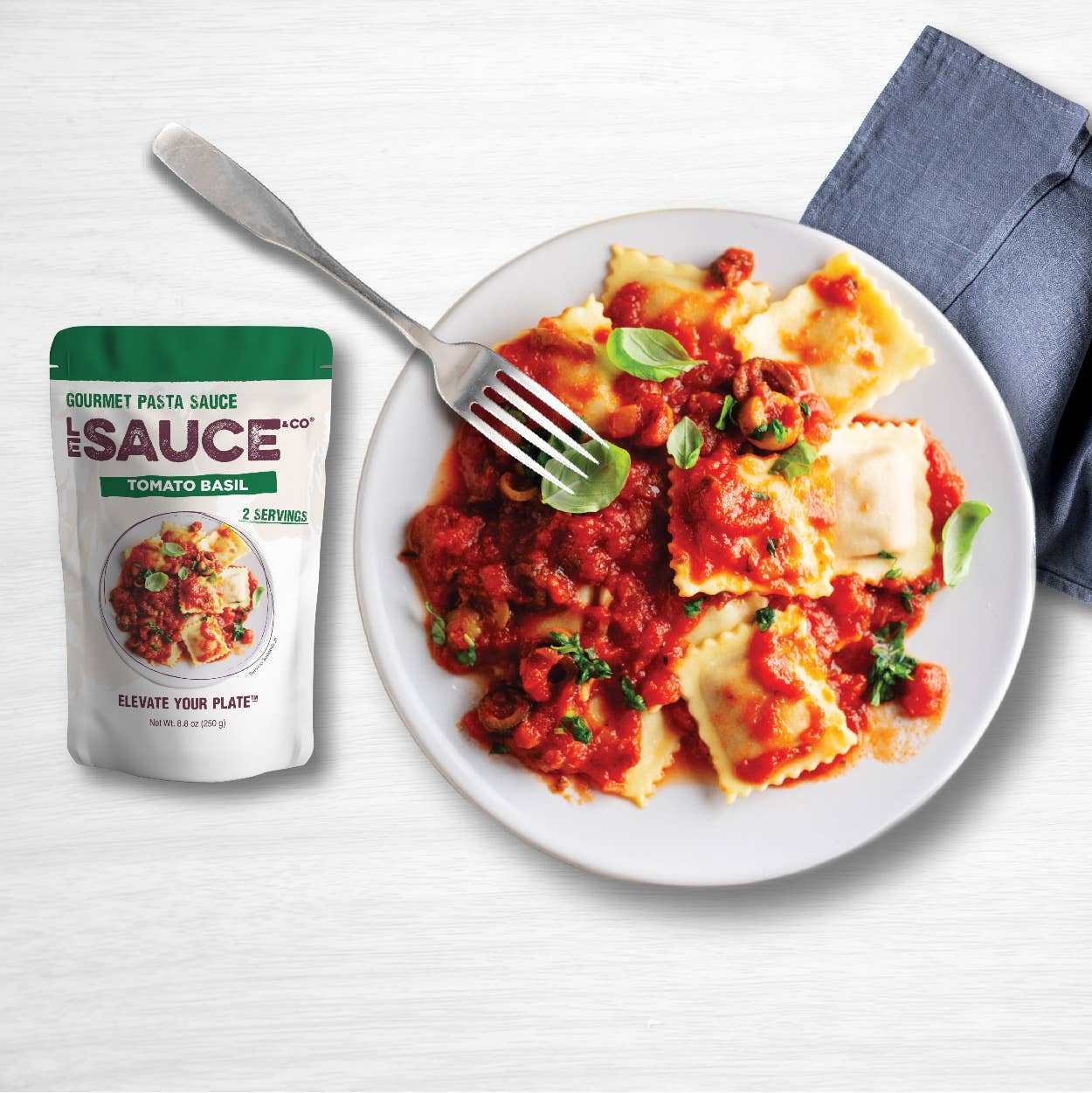 Le Sauce & Co. - Wholesale Pasta Sauce - Le Sauce & Co. Tomato Basil1