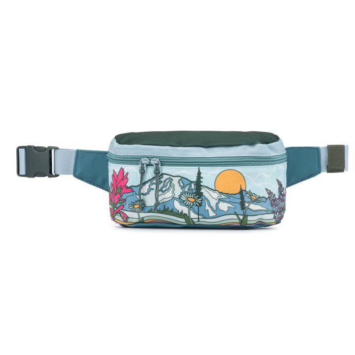 Mount Rainier National Park Hip Pack for wholesale by Oso Supply Co