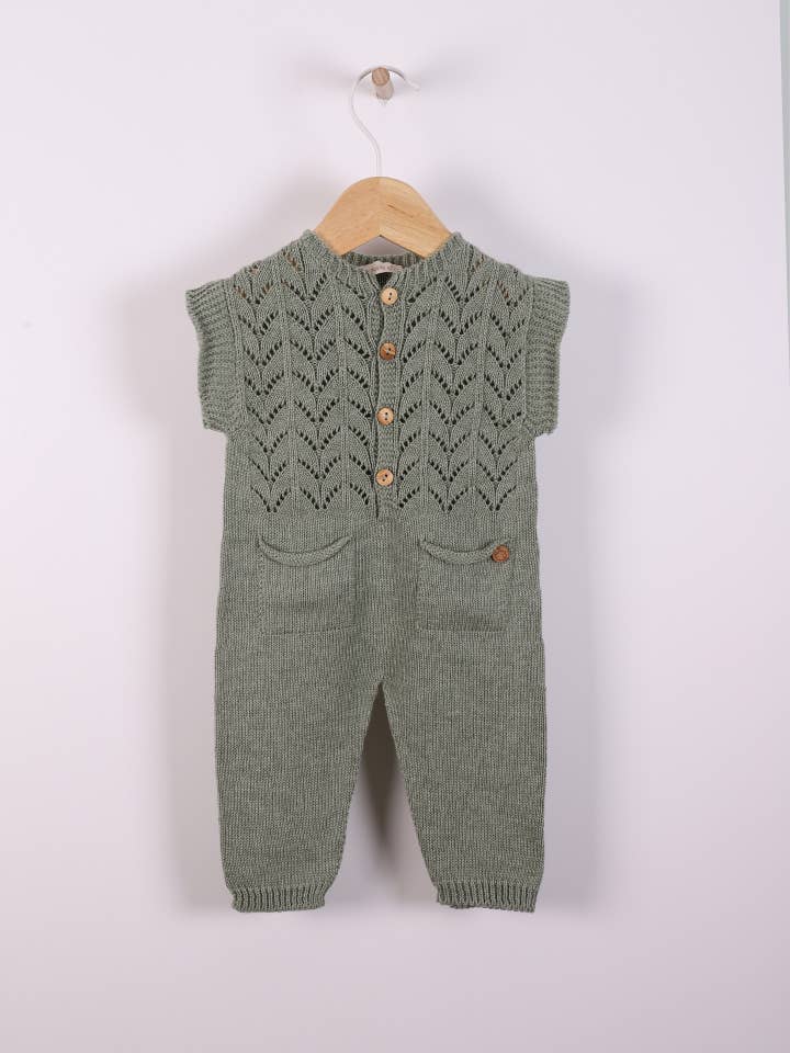 Wedoble: sustainable children's fashion - Wholesale Jumpsuit - Baby - Jumpsuit knitted in organic cotton | SUMMER IN THE VILLAGE2
