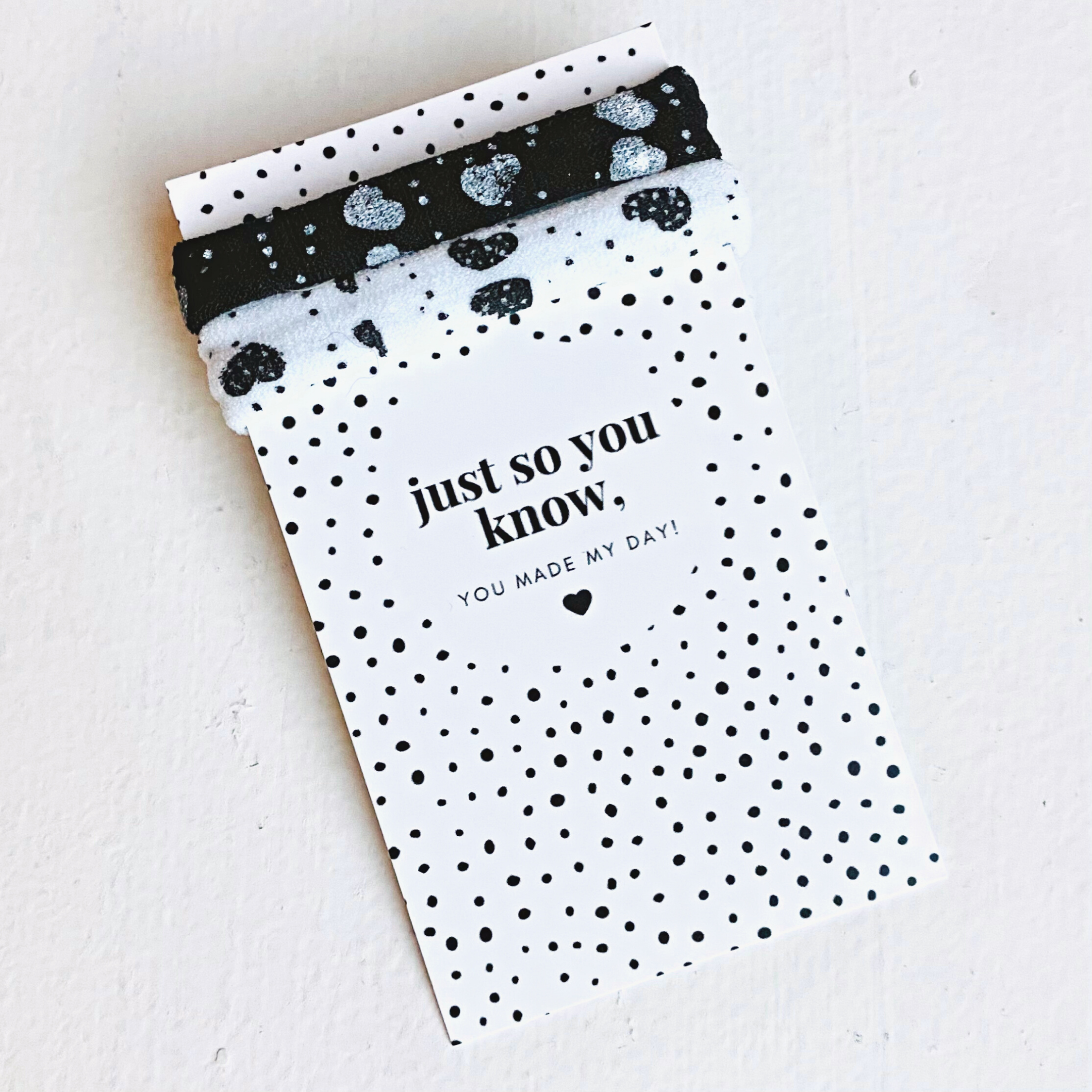 Tiny Gift Society – wholesale Hair tie – Thank You Gifts Mini Heart Hair Tie2