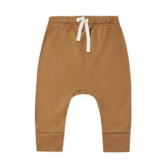 Unisex Drawstring Pants- Solid Brown (unbranded) for wholesale by land of petite