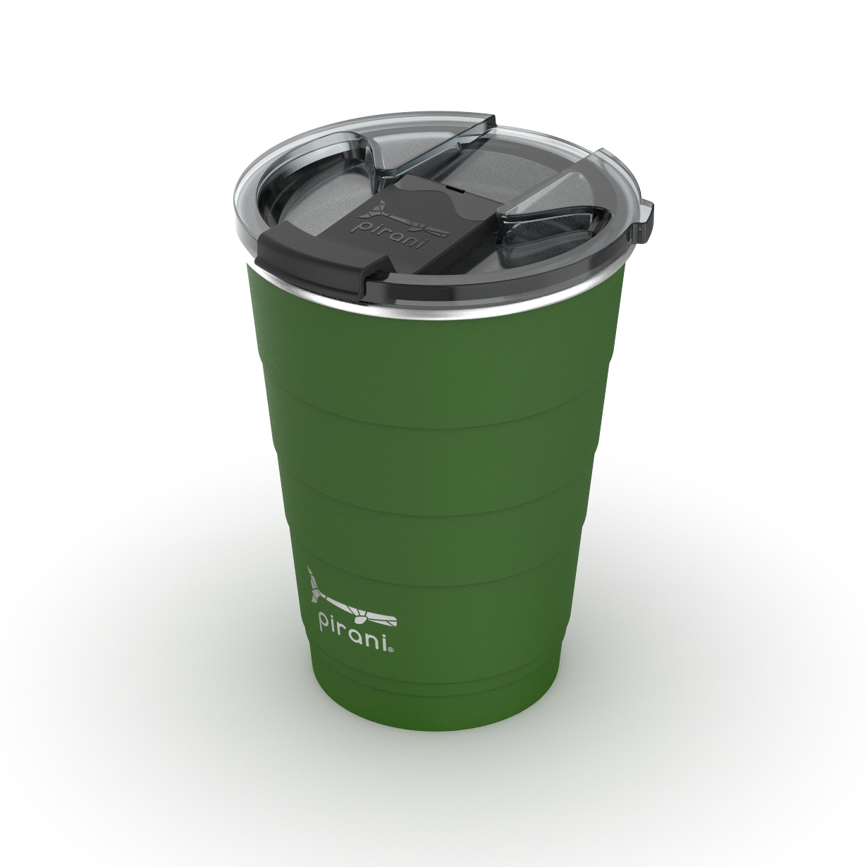 Pirani Life - Wholesale Insulated Mug/Tumbler - Insulated Stackable Tumbler 16 oz - Forever Green1