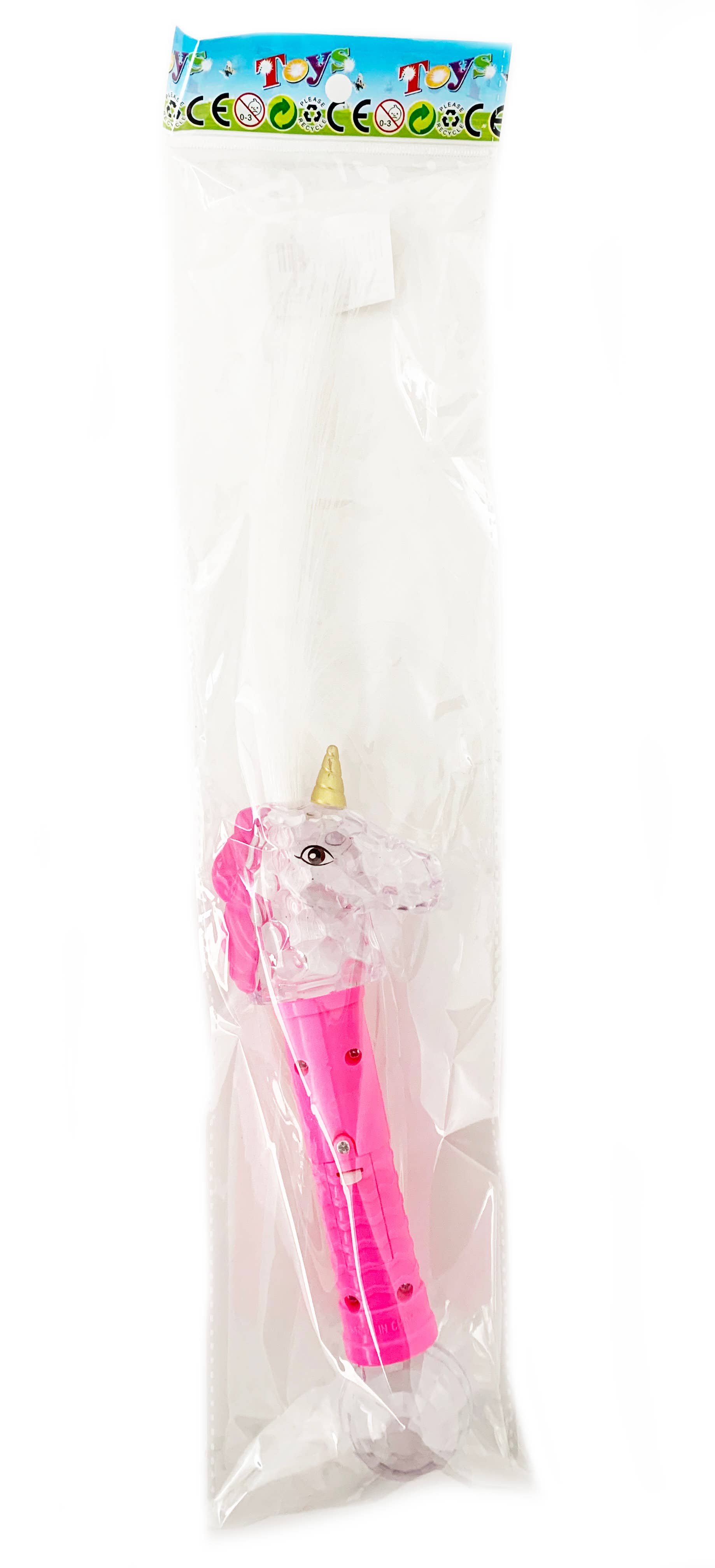 Perfect Holiday - Wholesale Light-Up Toy - Kids & Baby - Unicorn Light Up Fiber Optic Wand - Assorted Colors
1