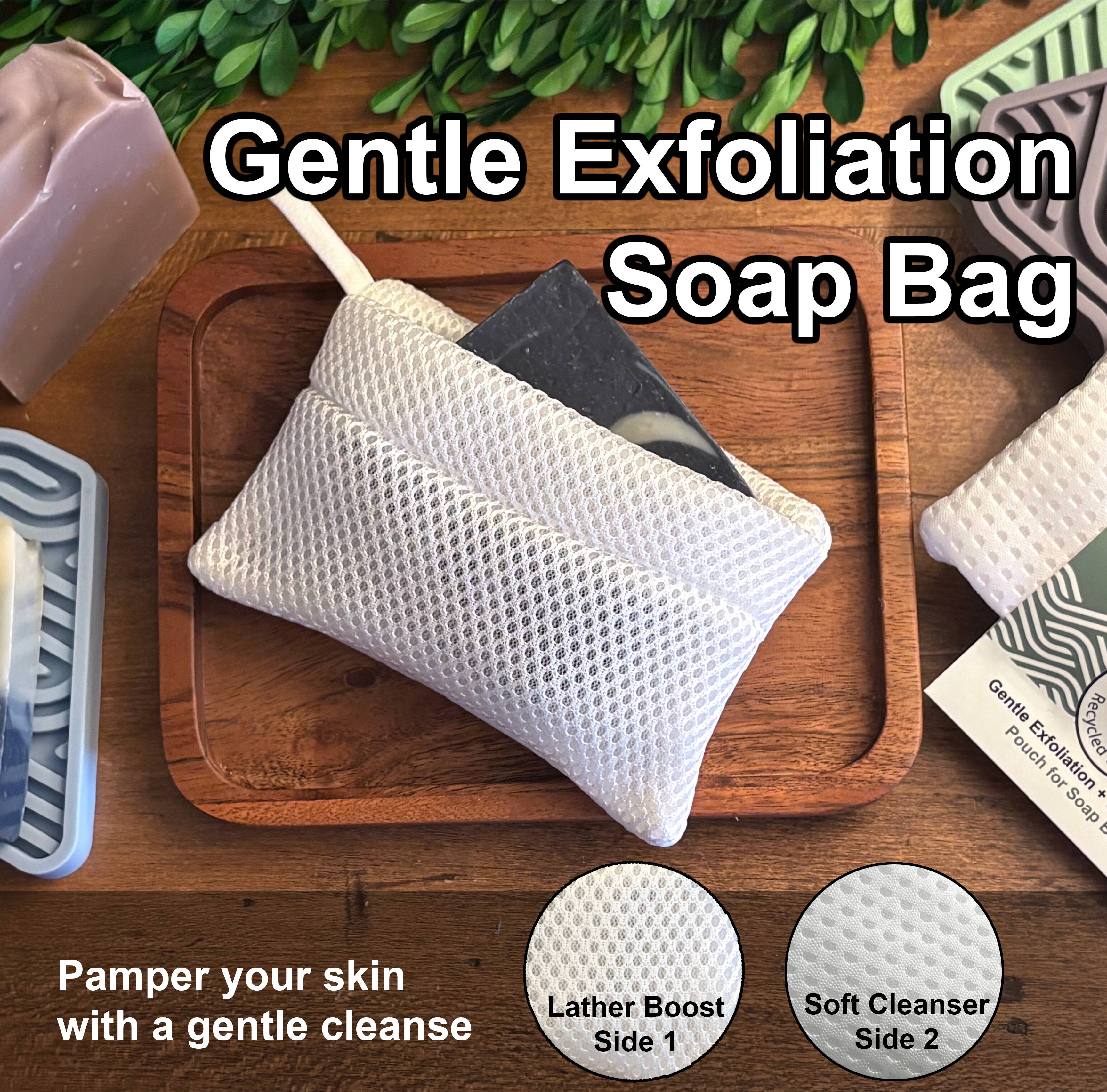 Soap Envelope – Engroshandel Sæbepose – Sæbeomslag - sæbepose (sparerpose) BLID 40 stk.3