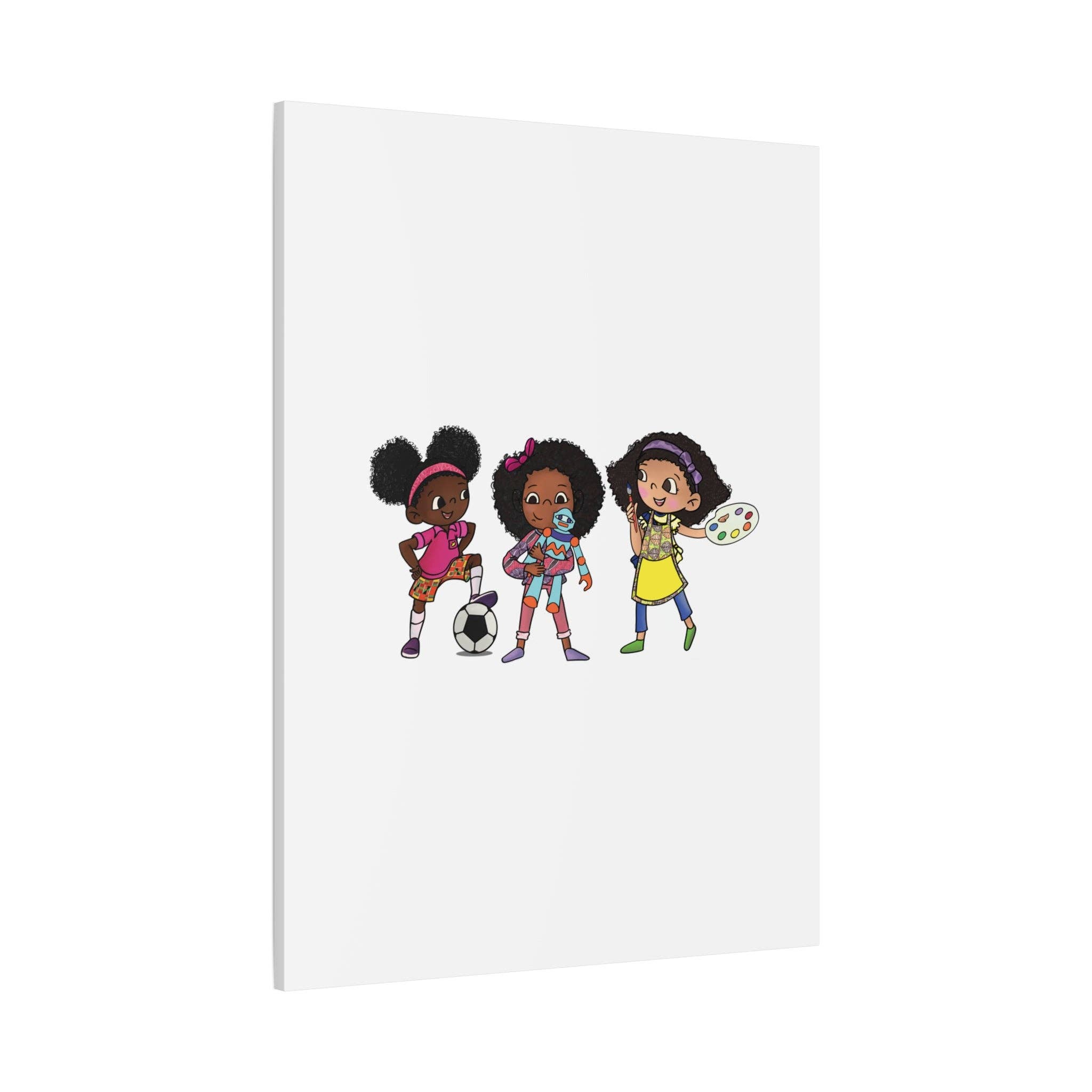 Ikuzi Dolls - Wholesale Art Print - Kids & Baby - Kids' Canvas Wall Art - Playful Characters for Creative Spaces204