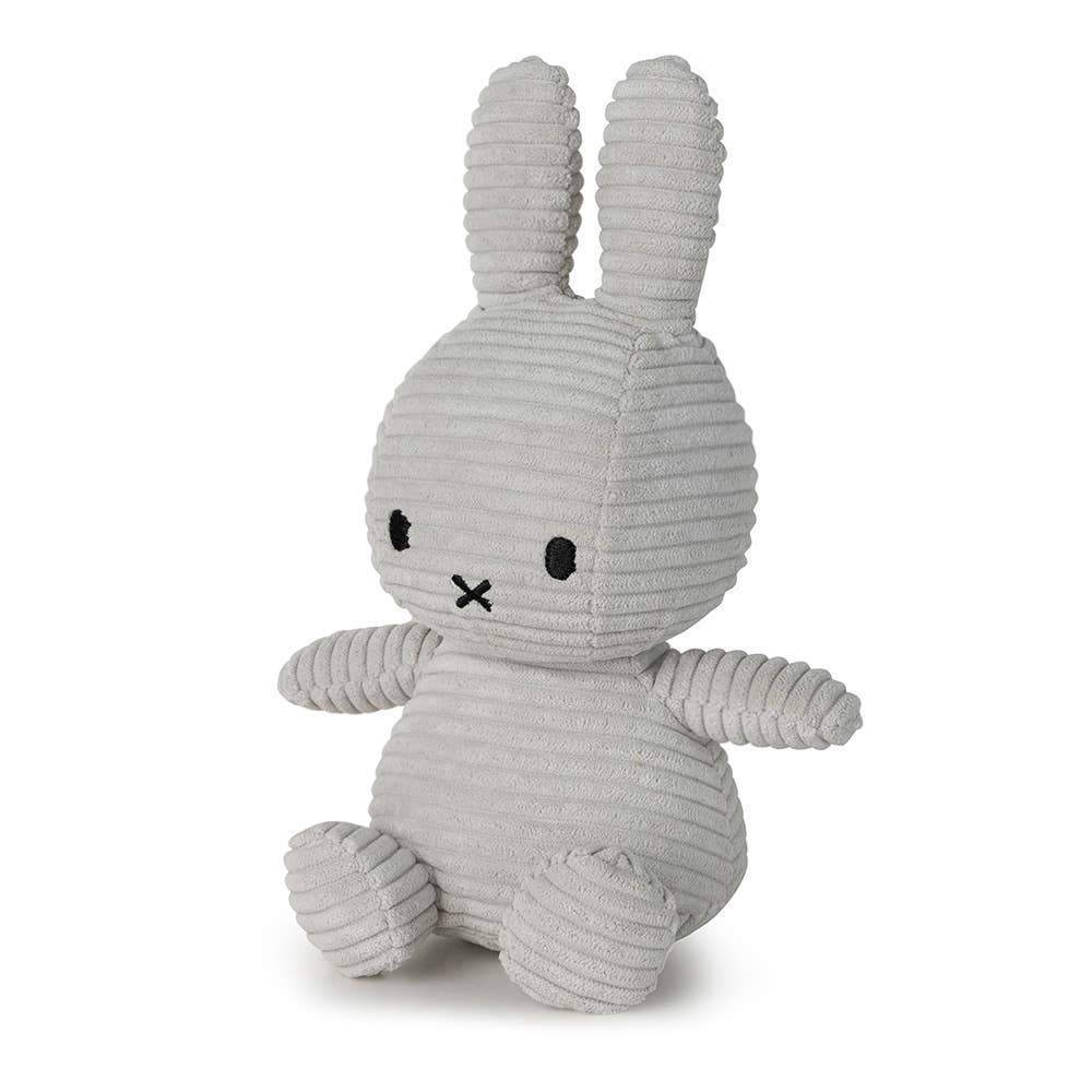 Miffy by S-c Brands – wholesale Stuffed/plush toy – Kids & baby – Miffy Corduroy ECO Soft Grey 23cm1