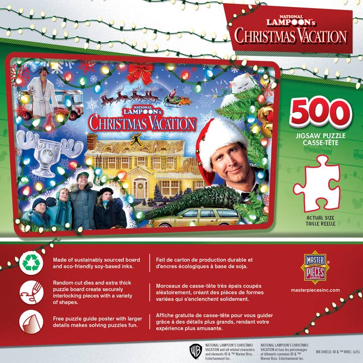 Masterpieces Puzzles - Wholesale Puzzle - Adult - National Lampoon's Christmas Vacation - 500 Piece Puzzle2