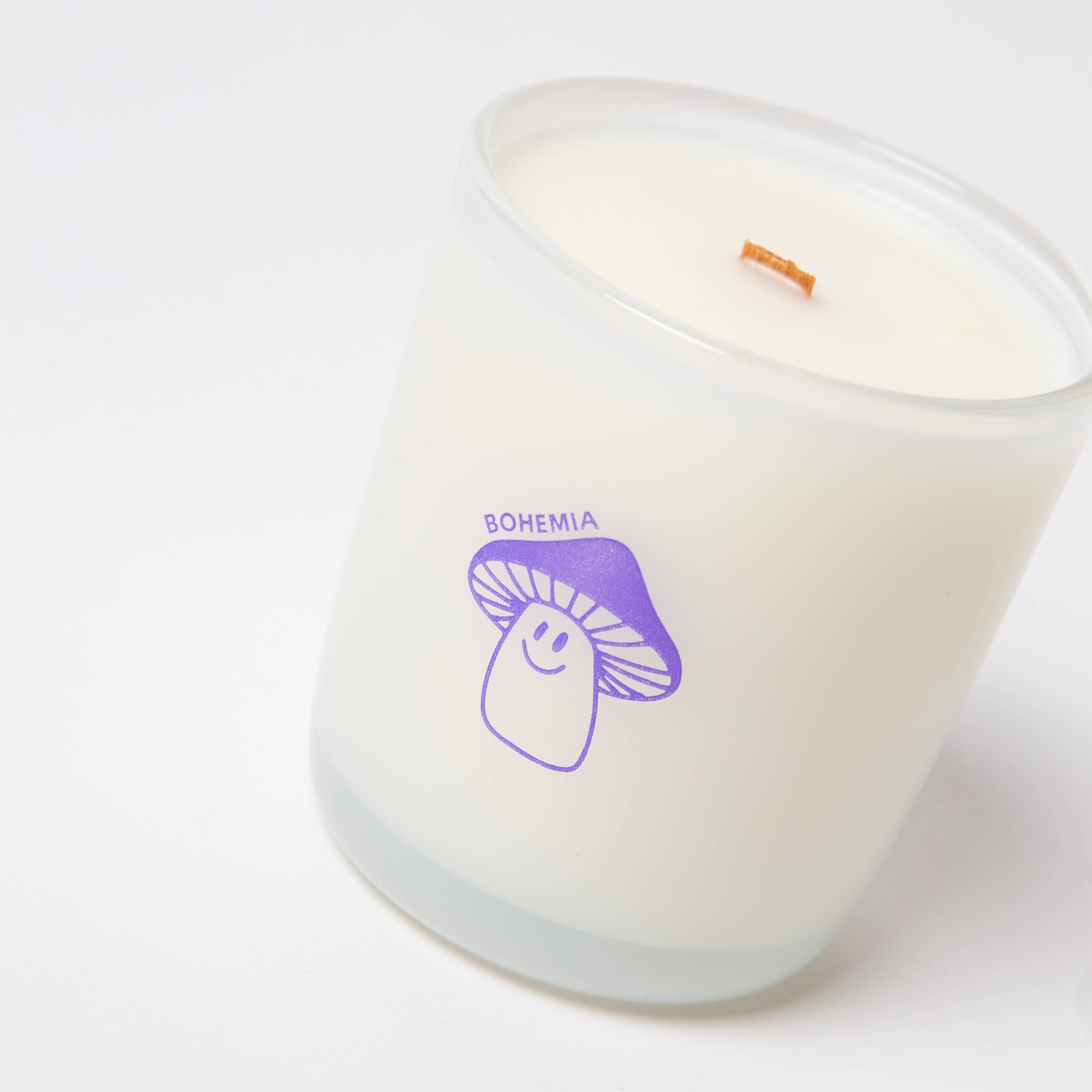 Milk Jar Candle Co. - Venta al por mayor Velas en tarros - Vela Bohemia de 8 onzas con citronela, lavanda y salvia, coco y soja2